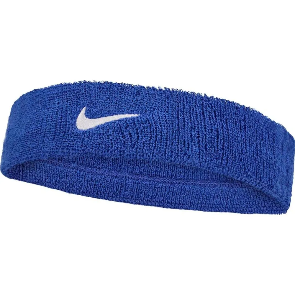 Пов'язка на голову Nike SWOOSH CLASSIC HEADBAND синій N.101.2407.400.OS (Оригінал)
