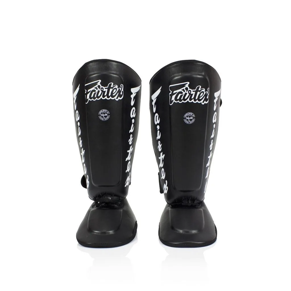 Захист гомілки та стопи Fairtex SP7 Shin Pads Black M