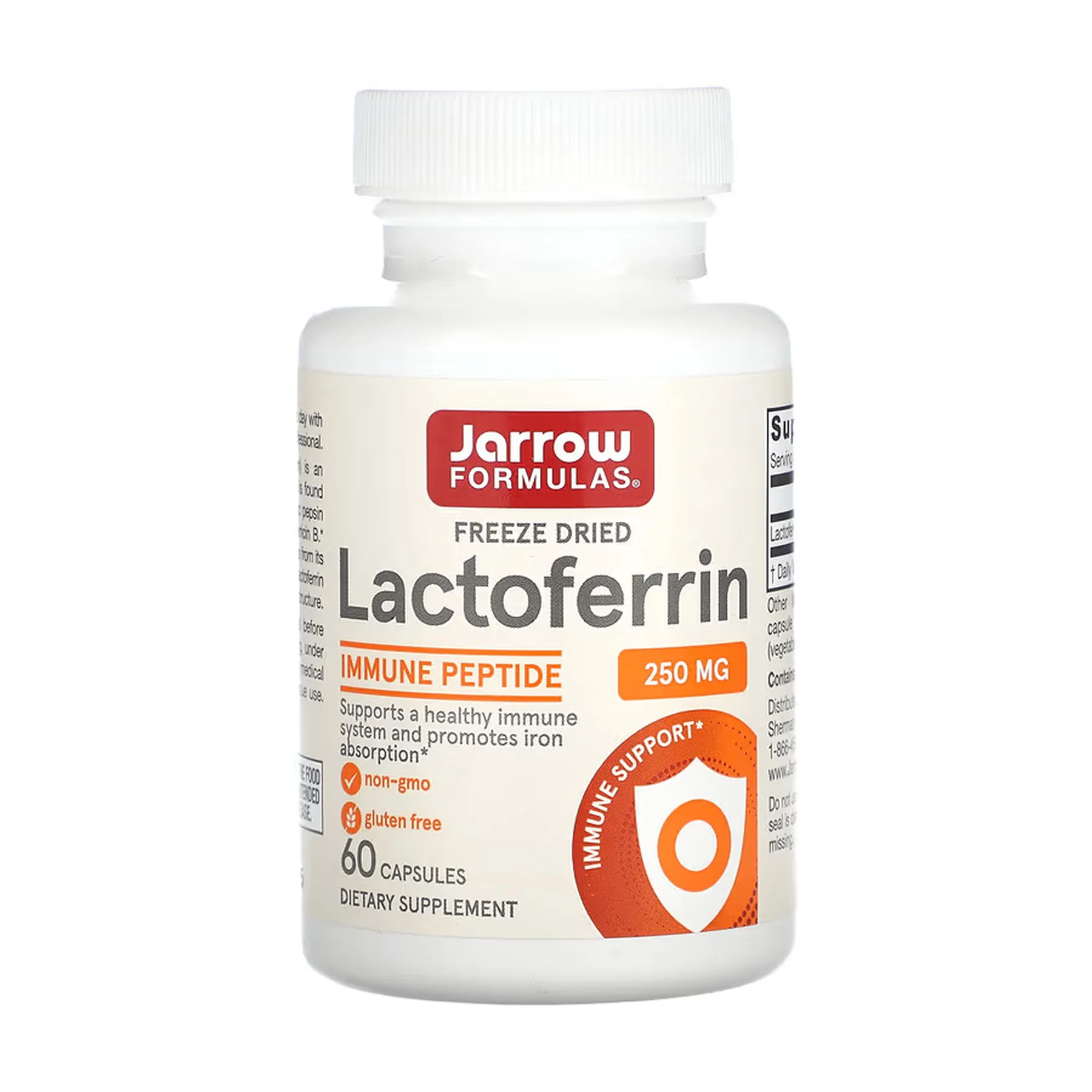 Lactoferrin 250 mg - 60 caps.