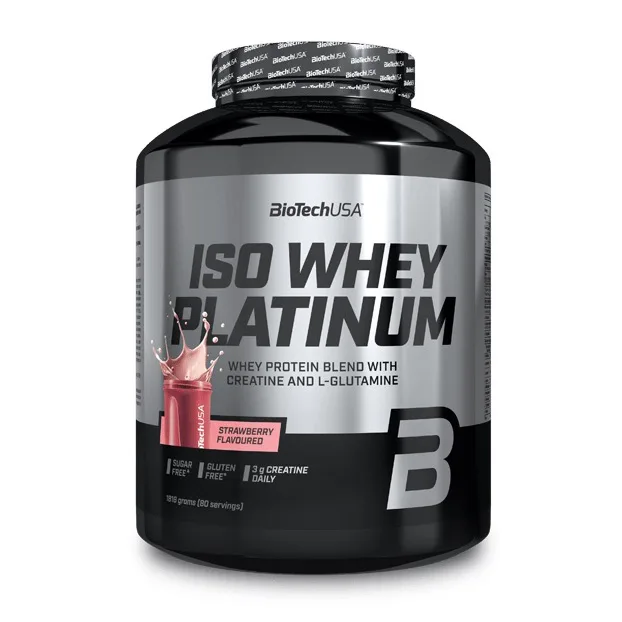Iso Whey Platinum - 1,81 кг полуниця