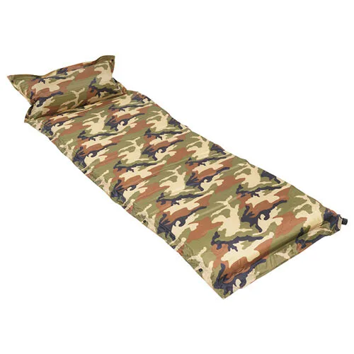 Tourist Mat with Pillow Camouflage