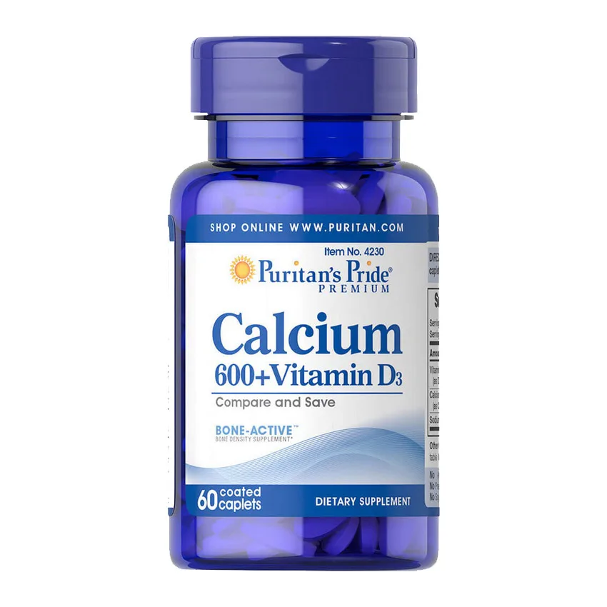 Calcium 600+ Vitamin D3 60 таблеток