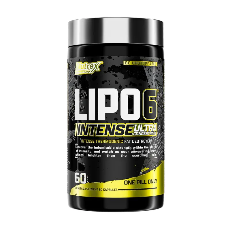 Lipo 6 чорний Intense Ultra Concentrate 60 чорний caps