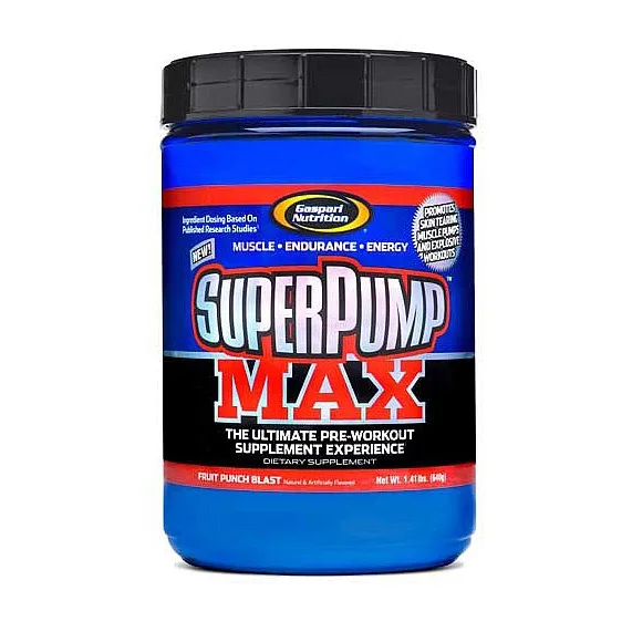 Super Pump MAX - 640 г Фруктовий пунш вибух
