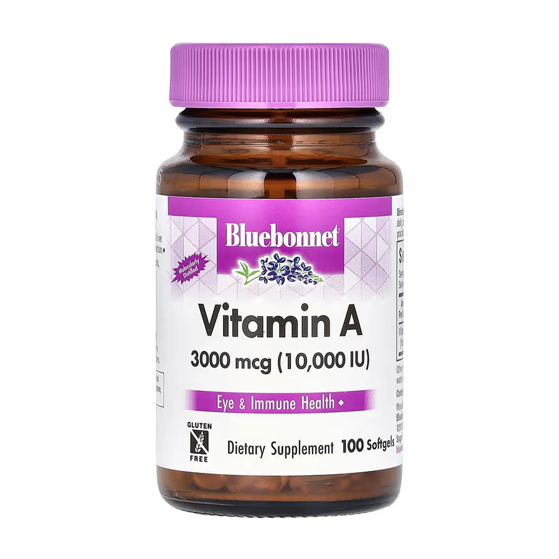 Vitamin A 3000 мкг (10000 IU) - 100 софтгель