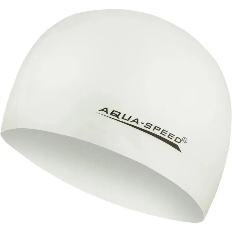 Шапка для плавання Aqua Speed ​​MEGA 100-05 білий універсальний (оригінал)