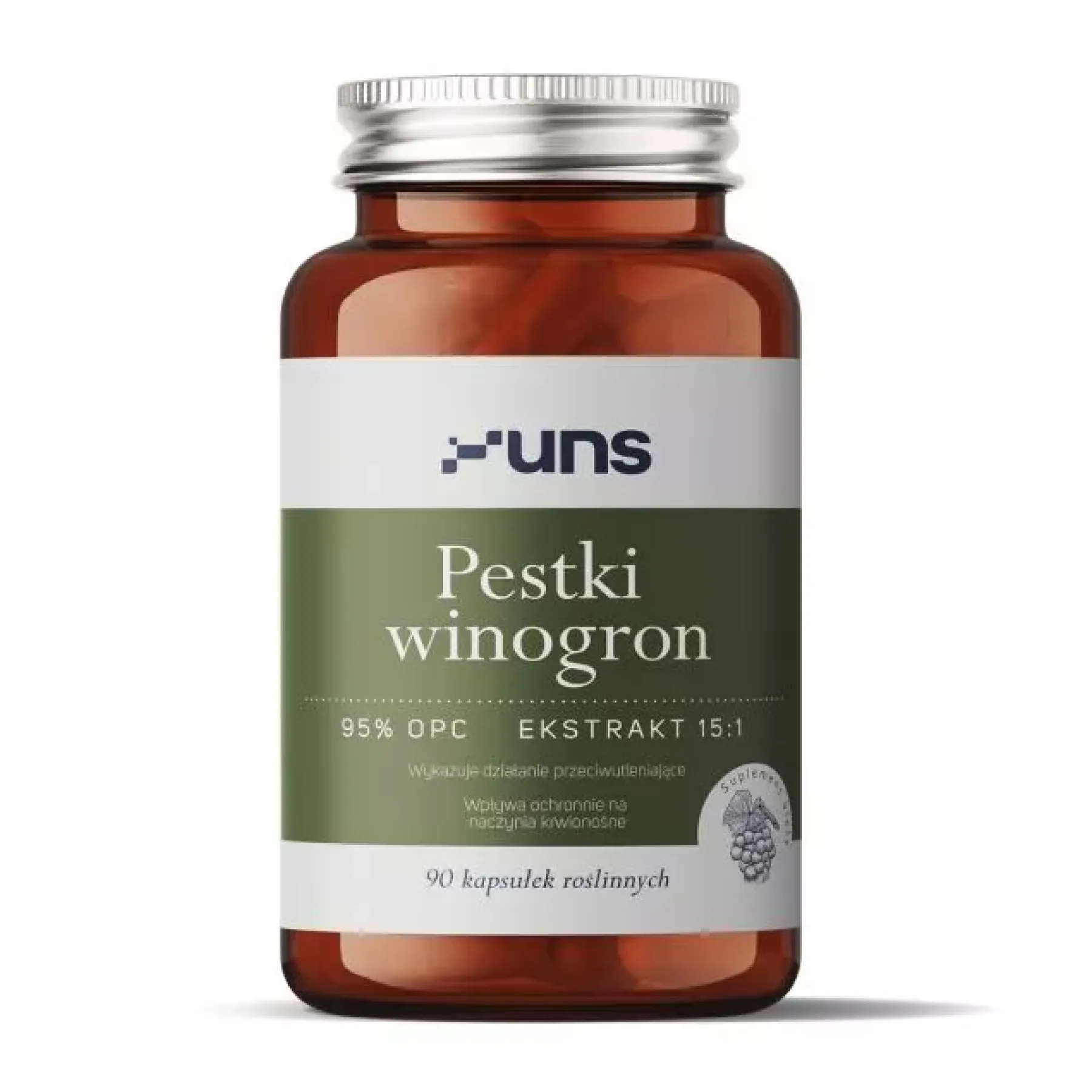 Pestki winogron - 90 капсул