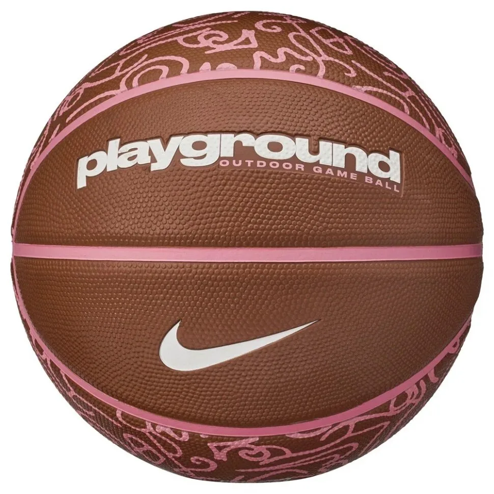 М'яч баскетбольний Nike EVERYDAY PLAYGROUND 8P GRAPHIC DEFLATED Nike N.100.4371.203.06 розмір 6 (оригінал)