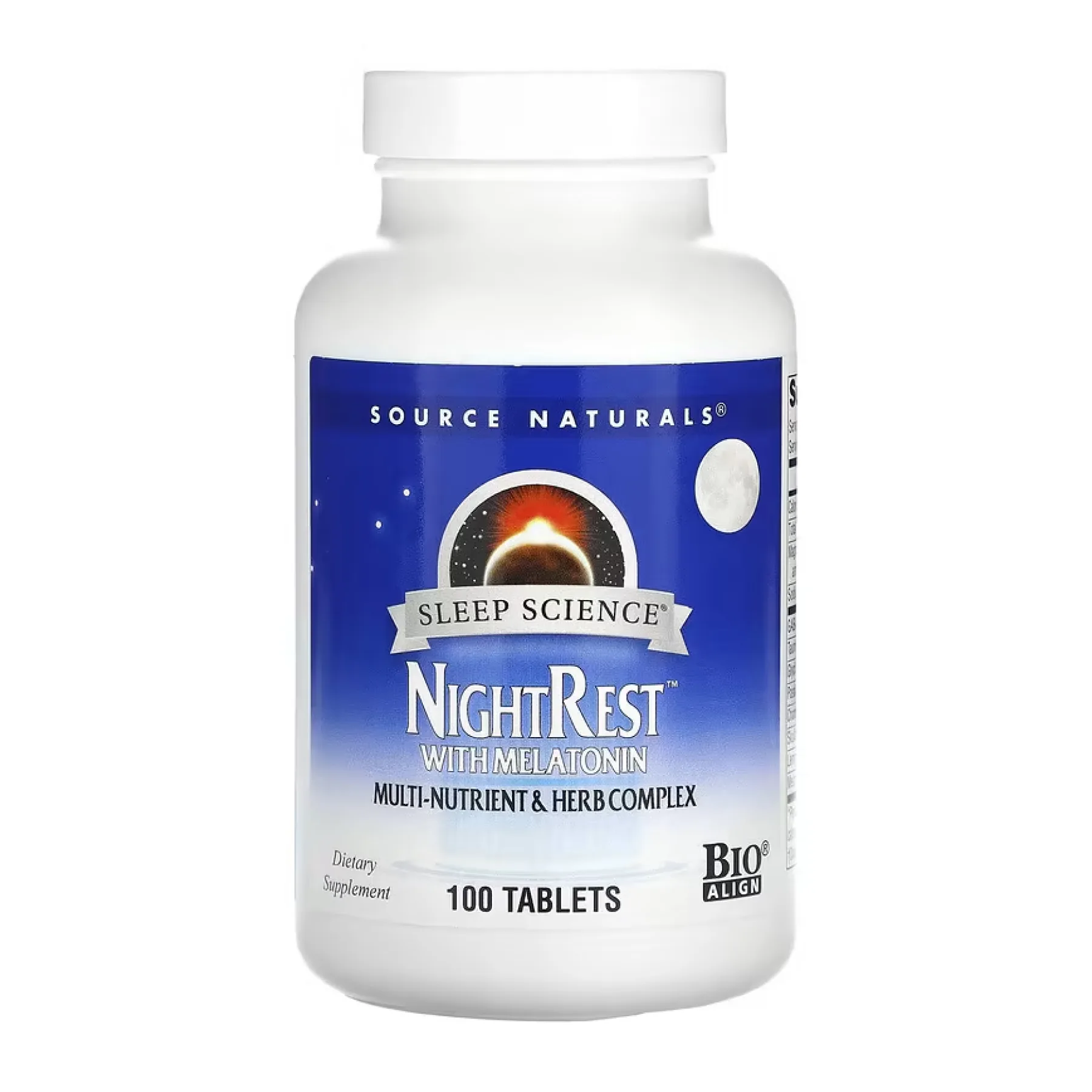 Sleep Science® NightRest™ with Melatonin - 100 таблеток