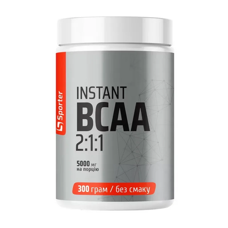 Instant BCAA 2:1:1 - 300 г без смаку