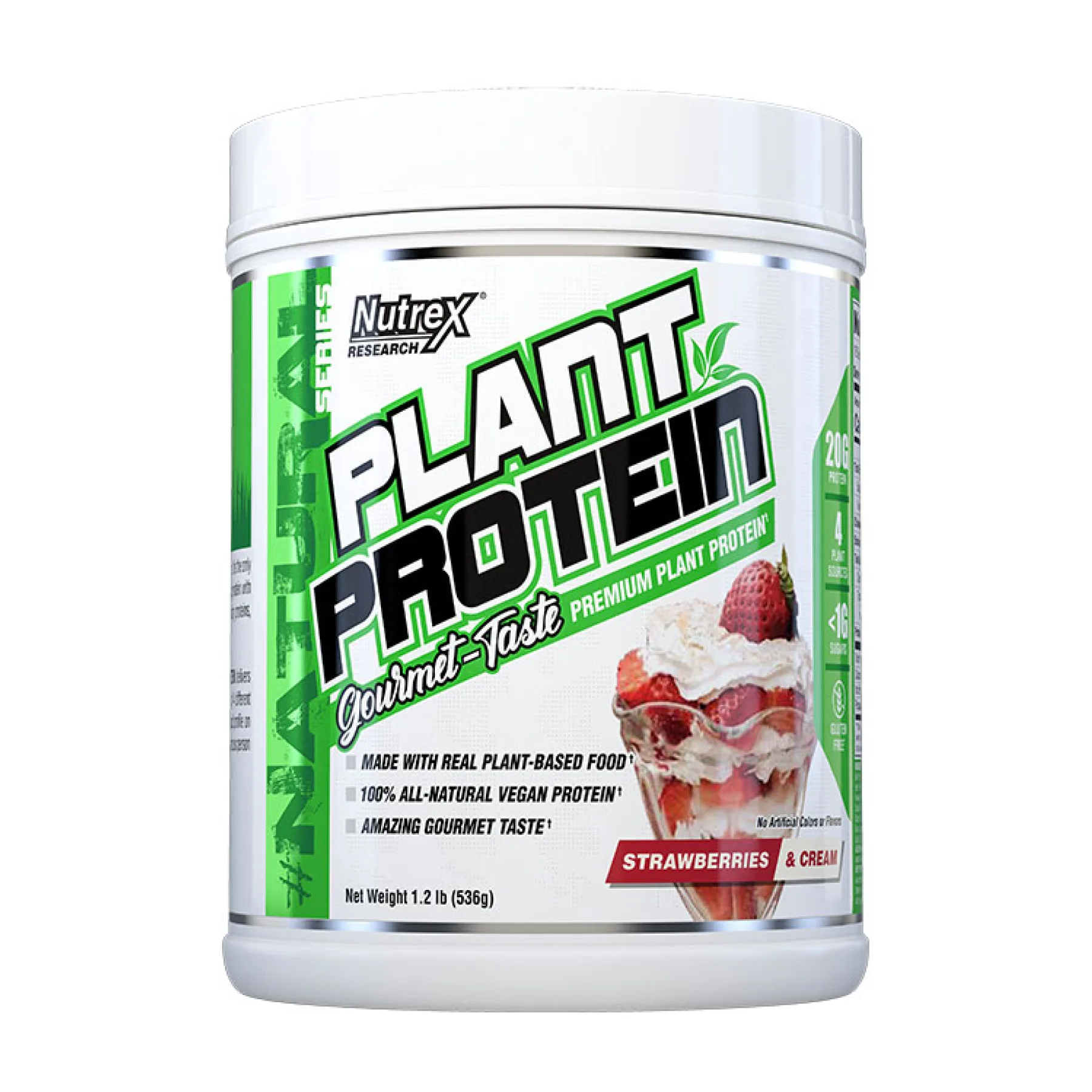 Plant Protein - 536 г Полуничний крем