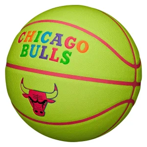 М'яч баскетбольний Wilson NBA TEAM NEON BSKT CHI BULLS розмір 7 WZ4037402 XB7 Оригінал
