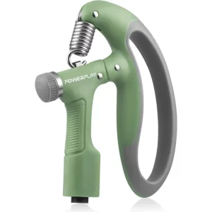 Еспандер кистьовий з лічильником PowerPlay PP-4403 з регульованим навантаженням 10-100 кг. зелений