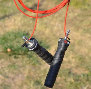 Скакалка швидкісна Power System PS-4079 Hi Spedd Jump Rope чорний 3 m.