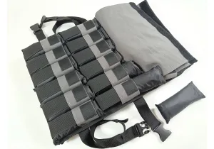 Жилет обтяжувач EasyFit Armor 18 кг набірний з кроком 0,5 кг