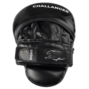 Лапи боксерські PowerPlay 3041 чорні PU [пара]