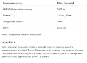AllDeynn Collarose Shot 80 мл малина дика полуниця універсальний
