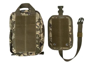 First Aid Pouch Quick Release Tactical MOLLE Pixel ZSU MM-14 for Body Armor, Load Bearing Vest or Belt