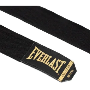 Бинти боксерські Everlast ELITE HANDWRAPS чорний універсальний 180 дюймів (457,2 см) (оригінал) P00003323