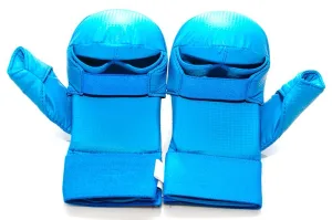 Рукавички накладки для карате Синій S