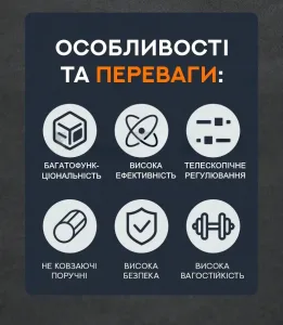 Багатофункціональна дошка для віджимань PUSH-UP BAR WT-E182