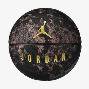 М'яч баскетбольний Nike JORDAN BASKETBALL 8P ENERGY DEFLATED CRIMSON BLISS/BLACK/BLACK/GOLD розмір 7 J.100.8735.629.07 (Оригінал)