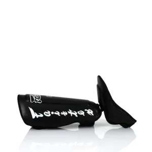 Захист гомілки та стопи Fairtex SP7 Shin Pads Black M