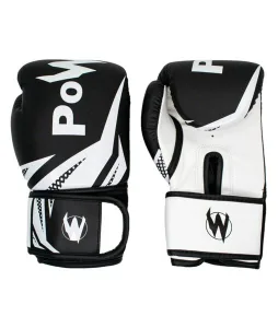 Рукавички боксерські POWER 6 унцій чорний