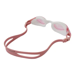 Окуляри для плавання LEACCO хамелеон, біло-рожеві