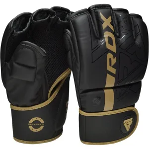 Рукавиці для ММА RDX F6 KARA Matte Golden M
