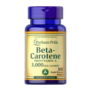 Beta Carotene 3,000 мкг - 100 софтгель