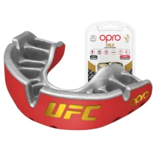 Капа OPRO Gold UFC доросла (вік 11+) Red/Silver (art.102516002)