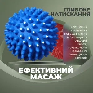 Набір масажних м'ячів PowerPlay PP-4341 Massage Ball (набір 2 шт.)