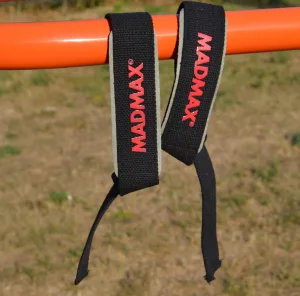 Лямки для тяги MadMax MFA-267 PWR Straps Black/Grey/Red