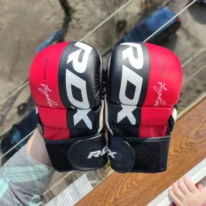 Рукавиці для ММА (Греплінгові рукавички) RDX T6 Plus Rex Red S