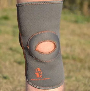 Наколінник MadMax MFA-297 Knee Support with Patella Stabilizer Dark Grey/Orange M