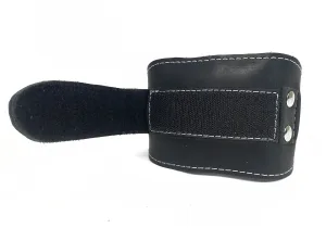 EasyFit F9 Black Leather Cable Machine Cuff