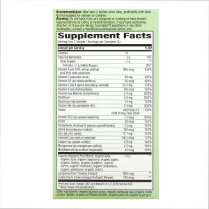 Alive Organic Garden Goodness Men - 60 таблеток