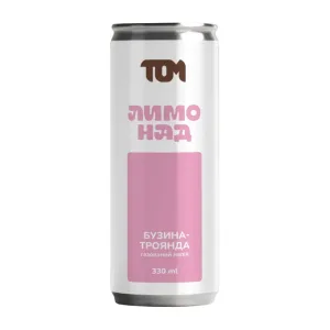 Лимонад - 330 мл бузина троянда