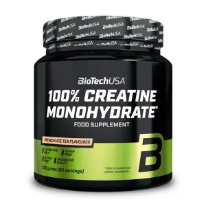 100% Creatine Monohydrate (затертий термін придатності) - 300 г, апельсин