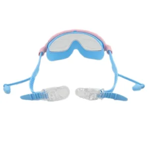 Окуляри для плавання Conquest дитячий блакитно-рожевий