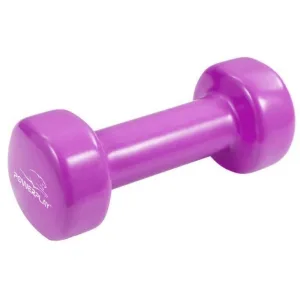 Гантелі вінілові PowerPlay 4125 Achilles 2*0,5 кг. Рожеві ( пара 2шт.)