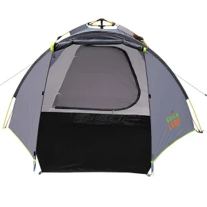 4-Person Tent GreenCamp with Automatic Frame