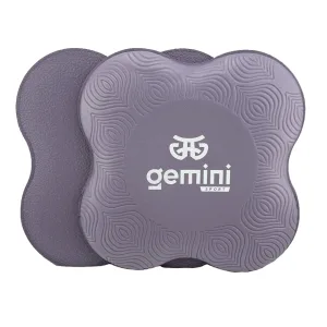 Підставка під коліно та лікоть для йоги та фітнесу 2 шт сірий