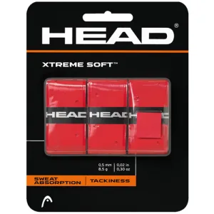 Намотки HEAD Xtremesoft Grip Overwrap 285-104 red (3 шт) (оригінал)