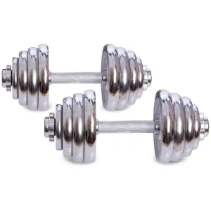 Гантелі розбірні хромовані 2 шт по 12,5 кг - 25 кг