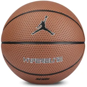 М'яч баскетбольний Nike JORDAN HYPER ELITE 8P DARK AMBER/BLACK/METALLIC SILVER/BLACK розмір 7 J.KI.00.858.07 (Оригінал)