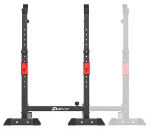 Стійки для штанги Hop-Sport регульовані зі страхувальними упорами