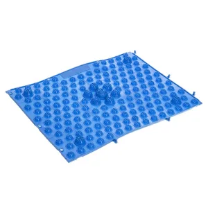 Килимок пазл ортопедичний масажний 38.5 см 28 см Фіолетовий - 240-260 г