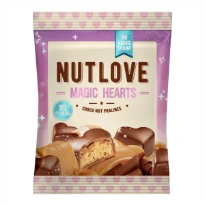 Nut Love Magic Hearts - 100 г шоколадні горіхові пралине